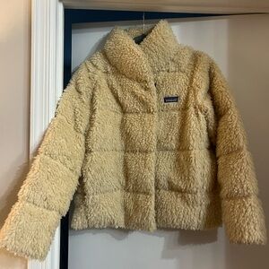 Patagonia Cream Puffer Jacket
